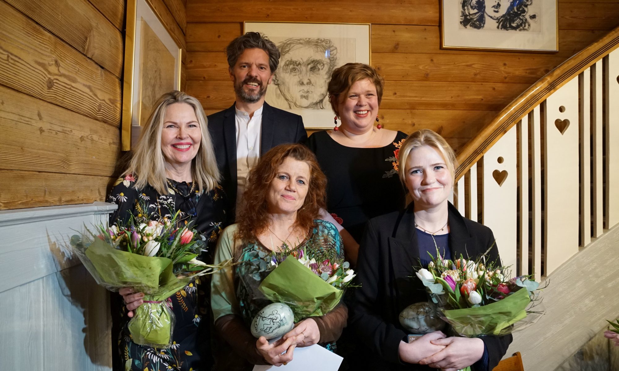 Unnur JÖkulsdóttir, Dagur B.Eggertsson, Kristín Helga Gunnarsdóttir og Kristín Eiríksdóttir